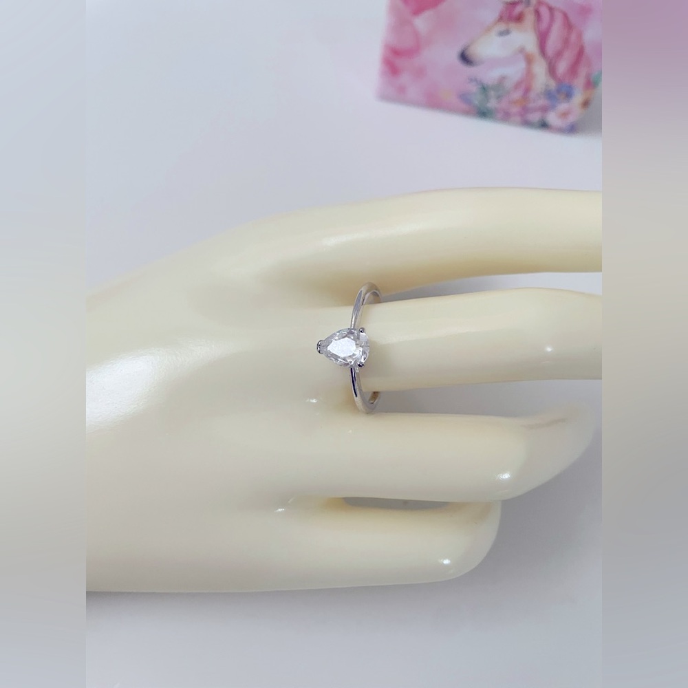 2pcs Elegant Silver Women's Ring 9 - image 3